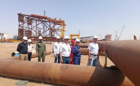 آغاز عملیات ساخت جاکت فشارافزایی پارس جنوبی